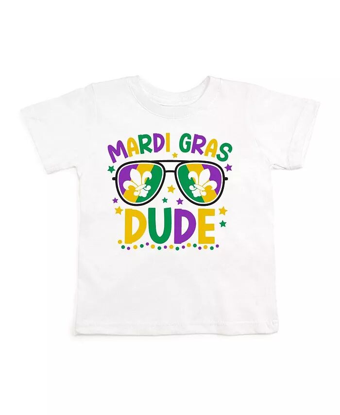 Футболка с коротким рукавом Mardi Gras Dude для мальчиков Sweet Wink, белый
Футболка с коротким рукавом Mardi Gras Dude для мальчиков Sweet Wink, белый