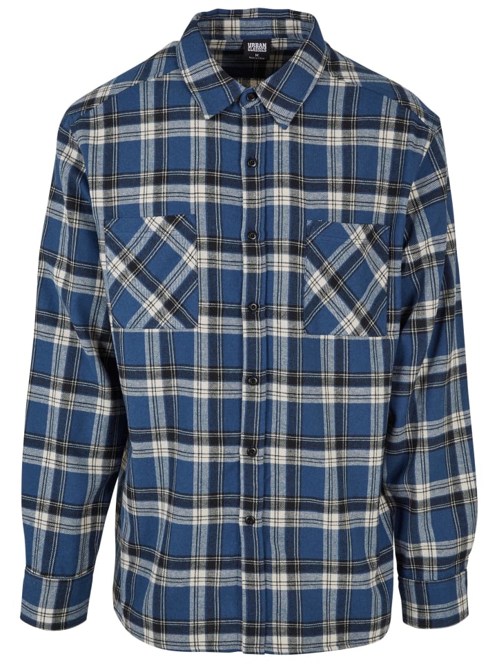 Рубашки Urban Classics темно-синего/белого цвета
Рубашки Urban Classics темно-синего/белого цвета