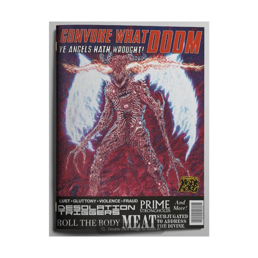 Convoke What Doom Ye Angels Hath Wrought!, Mork Borg (Exalted Funeral), мягкая обложка
Convoke What Doom Ye Angels Hath Wrought!, Mork Borg (Exalted Funeral), мягкая обложка