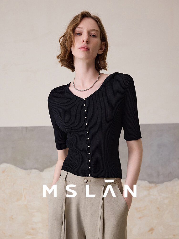 Кардиган вязаный женский Mslan с V-образным вырезом
Кардиган вязаный женский Mslan с V-образным вырезом