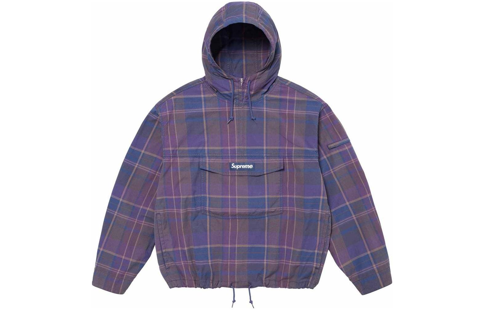 Supreme Хлопковый утилитарный анорак, Plaid/Plaid
Supreme Хлопковый утилитарный анорак, Plaid/Plaid