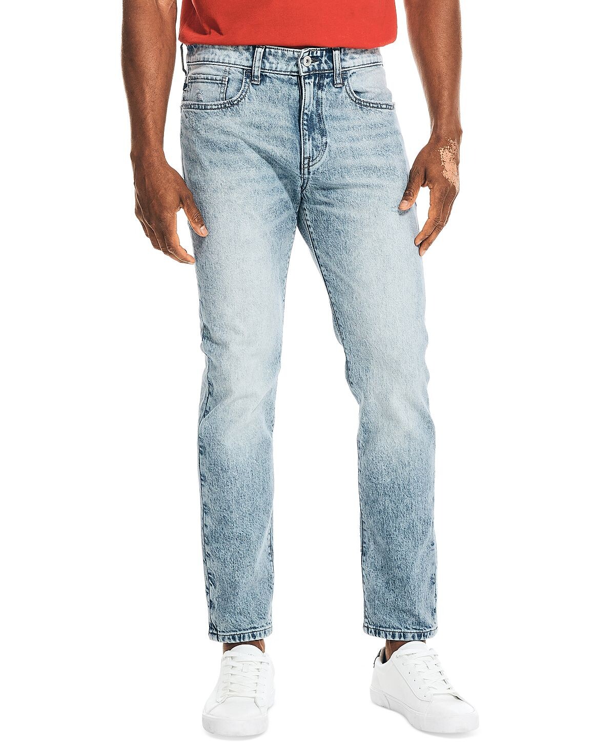 Мужские спортивные зауженные джинсы из эластичного денима с 5 карманами Nautica, мульти
Мужские спортивные зауженные джинсы из эластичного денима с 5 карманами Nautica, мульти