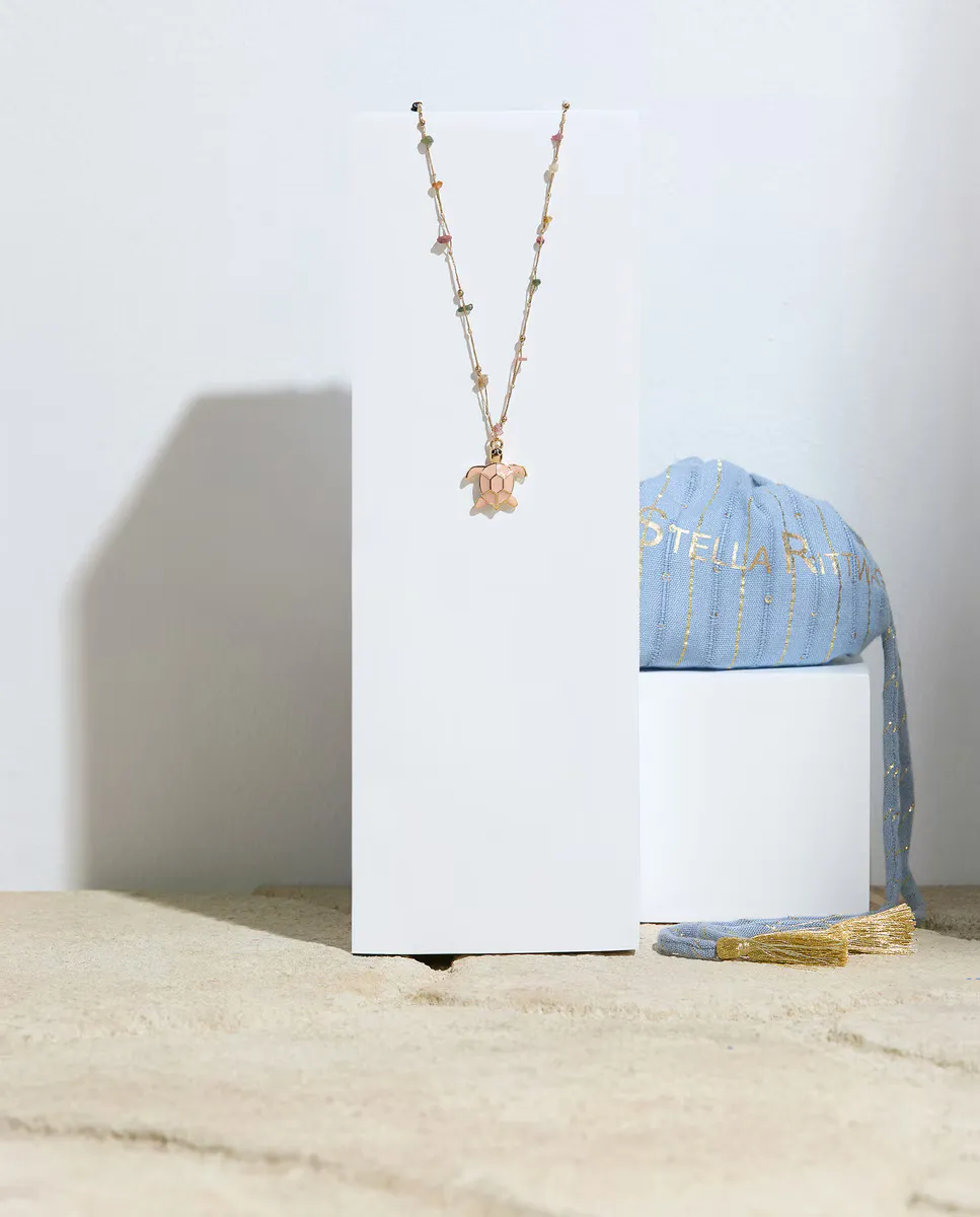 Ожерелье из камней и черепашьих бусин Stella Rittwagen, цвет Rosa
Ожерелье из камней и черепашьих бусин Stella Rittwagen, цвет Rosa