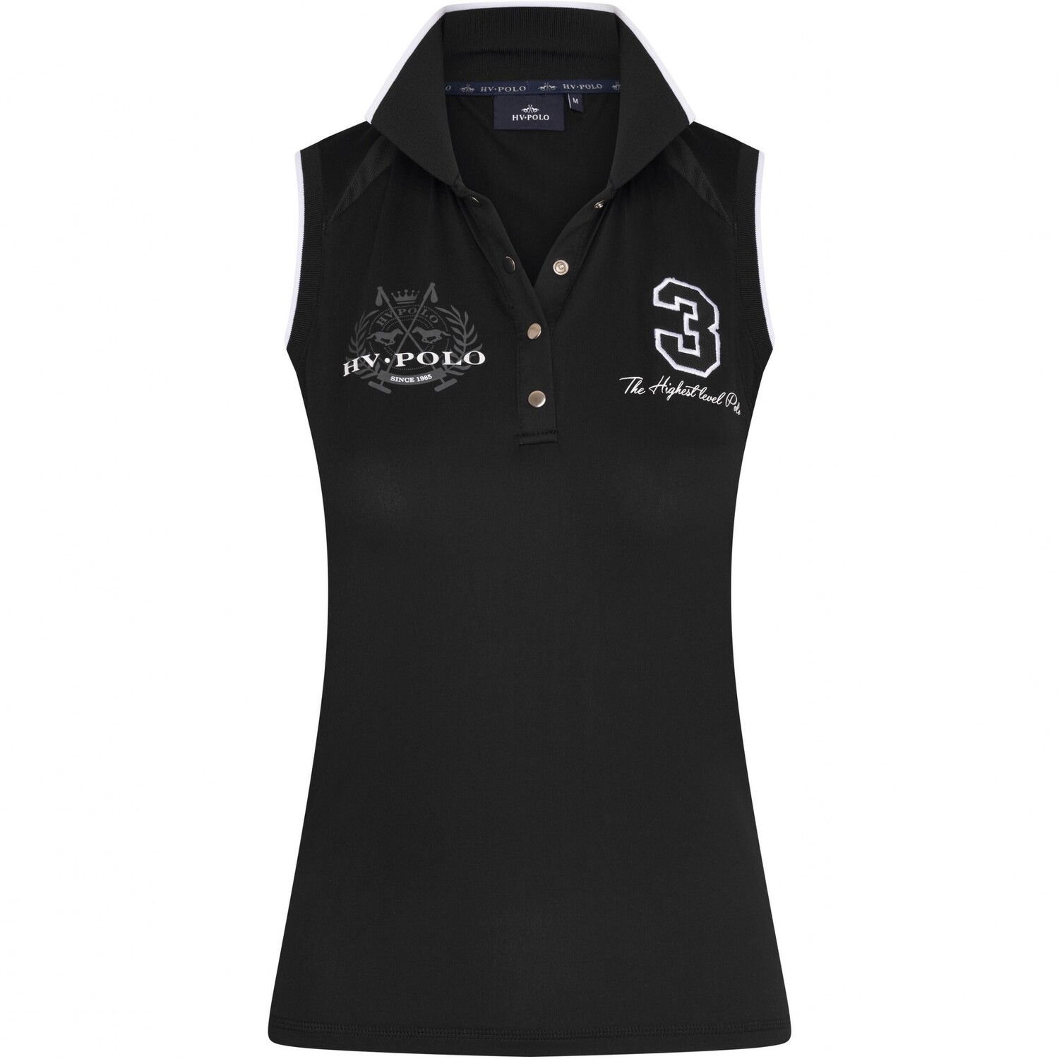 Рубашка-поло женская Polo Favoritas Tech без рукавов, черный
Рубашка-поло женская Polo Favoritas Tech без рукавов, черный