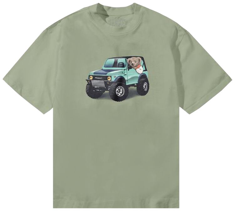 Футболка Market 4x4 Bear цвета «пустынный зеленый»
Футболка Market 4x4 Bear цвета «пустынный зеленый»