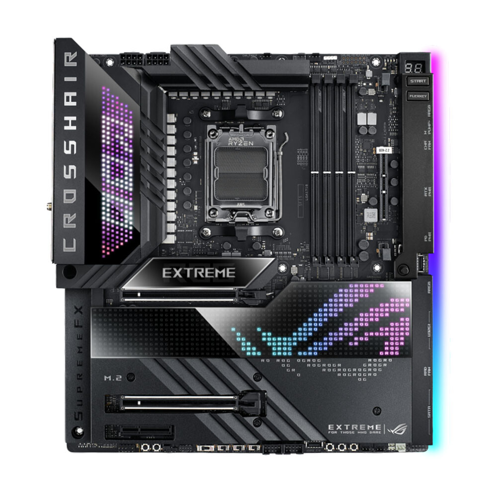 Материнская плата Asus ROG Crosshair X670E EXTREME, AM5, DDR5, Wi-Fi
Материнская плата Asus ROG Crosshair X670E EXTREME, AM5, DDR5, Wi-Fi