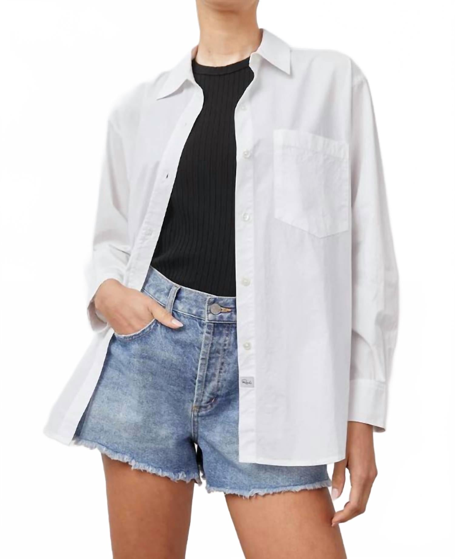 Белая рубашка Arlo с пуговицами Rails
Белая рубашка Arlo с пуговицами Rails