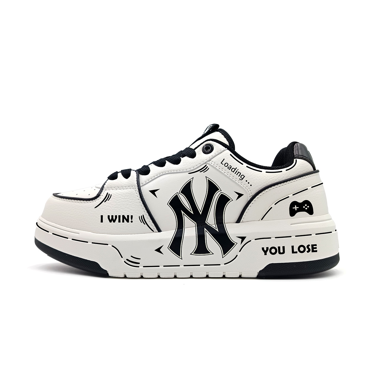 Массивные лоу-топ скейтерские кроссовки unisex MLB, черный/белый
Массивные лоу-топ скейтерские кроссовки unisex MLB, черный/белый