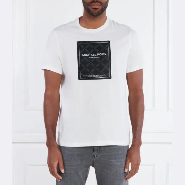 Флагманская футболка стандартного кроя Empire Michael Kors, белый
Флагманская футболка стандартного кроя Empire Michael Kors, белый