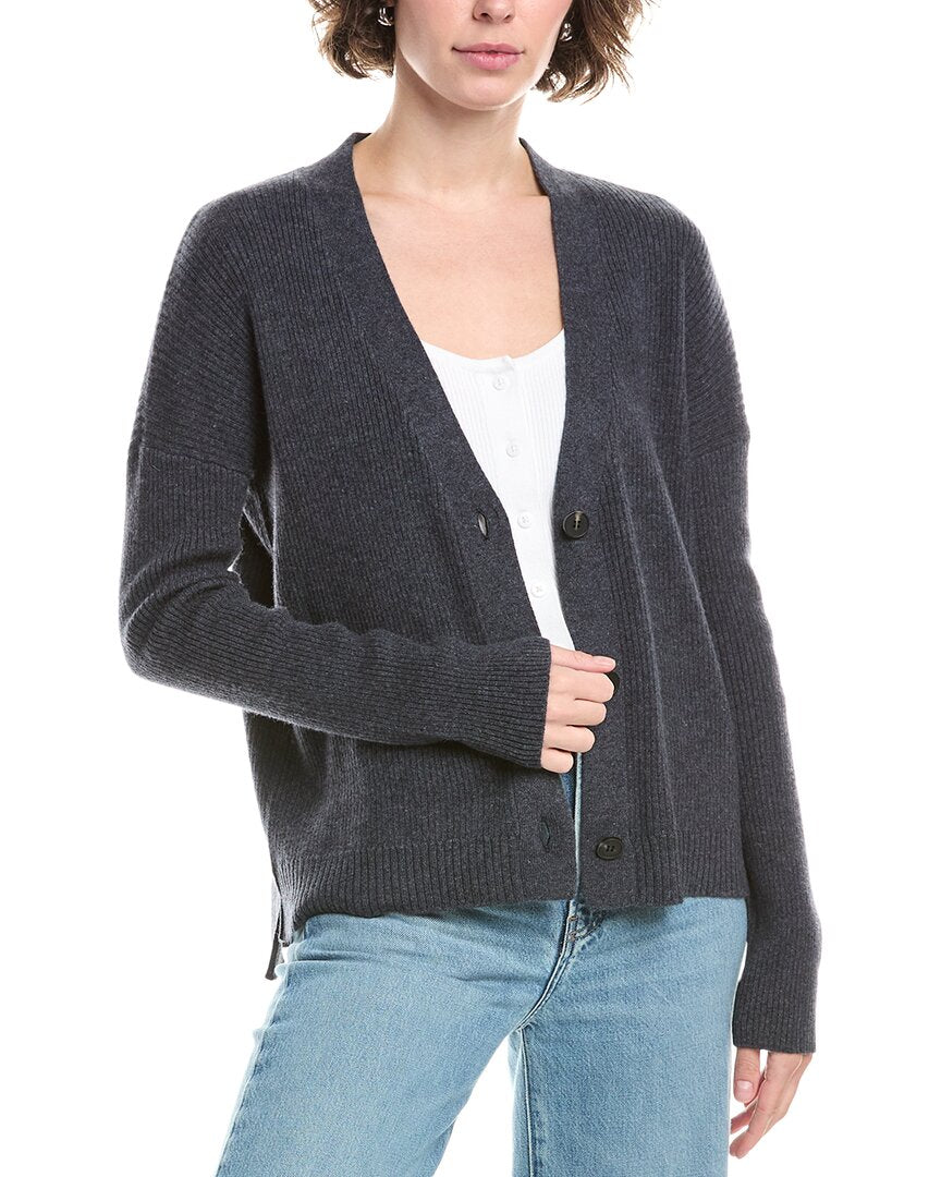 Рассыпанный кашемировый кардиган Raffi, серый
Рассыпанный кашемировый кардиган Raffi, серый