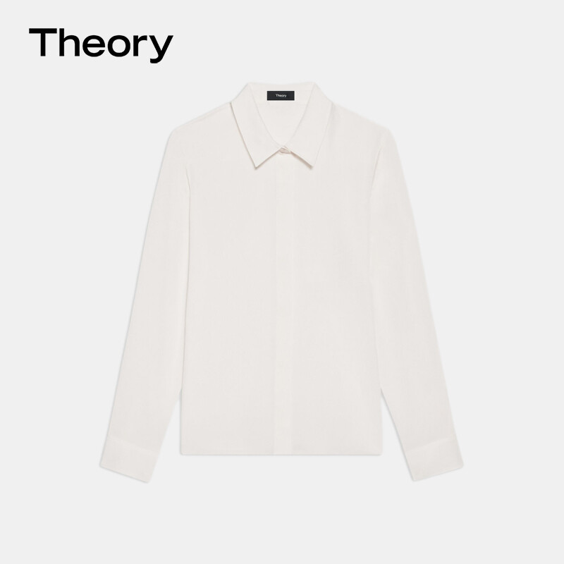 Рубашка женская Theory узкого кроя, слоновая кость
Рубашка женская Theory узкого кроя, слоновая кость