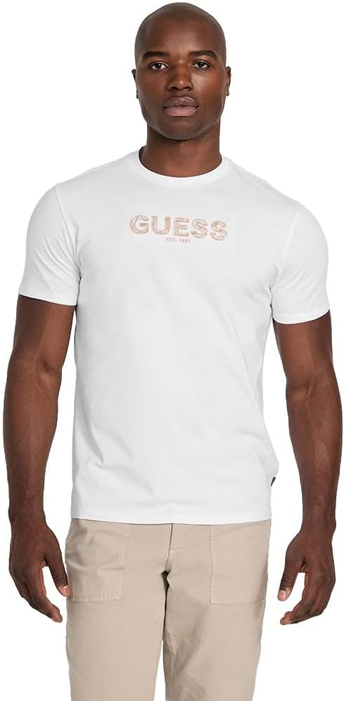 Мужская эко-футболка GUESS с коротким рукавом и вышитым логотипом, Pure White, Белый, Мужская эко-футболка GUESS с коротким рукавом и вышитым логотипом, Pure White
Мужская эко-футболка GUESS с коротким рукавом и вышитым логотипом, Pure White, Белый, Мужская эко-футболка GUESS с коротким рукавом и вышитым логотипом, Pure White