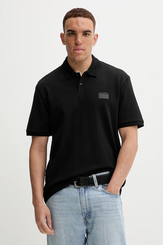 Хлопковое поло Hugo, черный
Хлопковое поло Hugo, черный