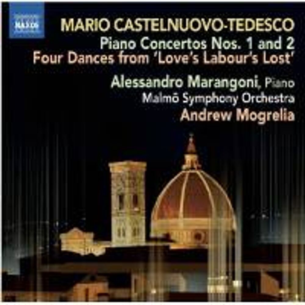 Диск CD Castelnuovo-Tedesco: Piano Concertos Nos. 1 & 2 / Four Dances from 'Love's Labour's Lost' - Mario Castelnuovo-Tedesco, Andrew Mogrelia, Alessandro Marangoni, Malmö Symphony Orchestra
Диск CD Castelnuovo-Tedesco: Piano Concertos Nos. 1 & 2 / Four Dances from 'Love's Labour's Lost' - Mario Castelnuovo-Tedesco, Andrew Mogrelia, Alessandro Marangoni, Malmö Symphony Orchestra