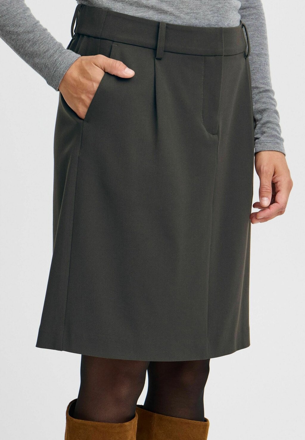 Юбка А-силуэта NOLA Fransa, серый
Юбка А-силуэта NOLA Fransa, серый