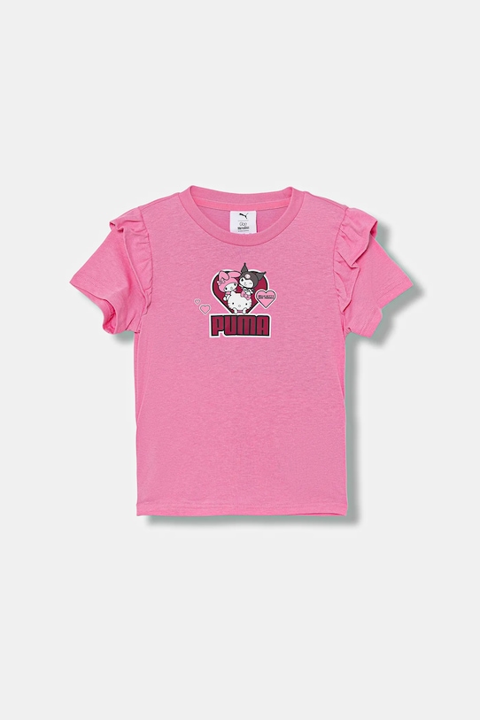 Футболка детская хлопковая с рюшами HELLO KITTY & FRIENDS Puma, розовый
Футболка детская хлопковая с рюшами HELLO KITTY & FRIENDS Puma, розовый