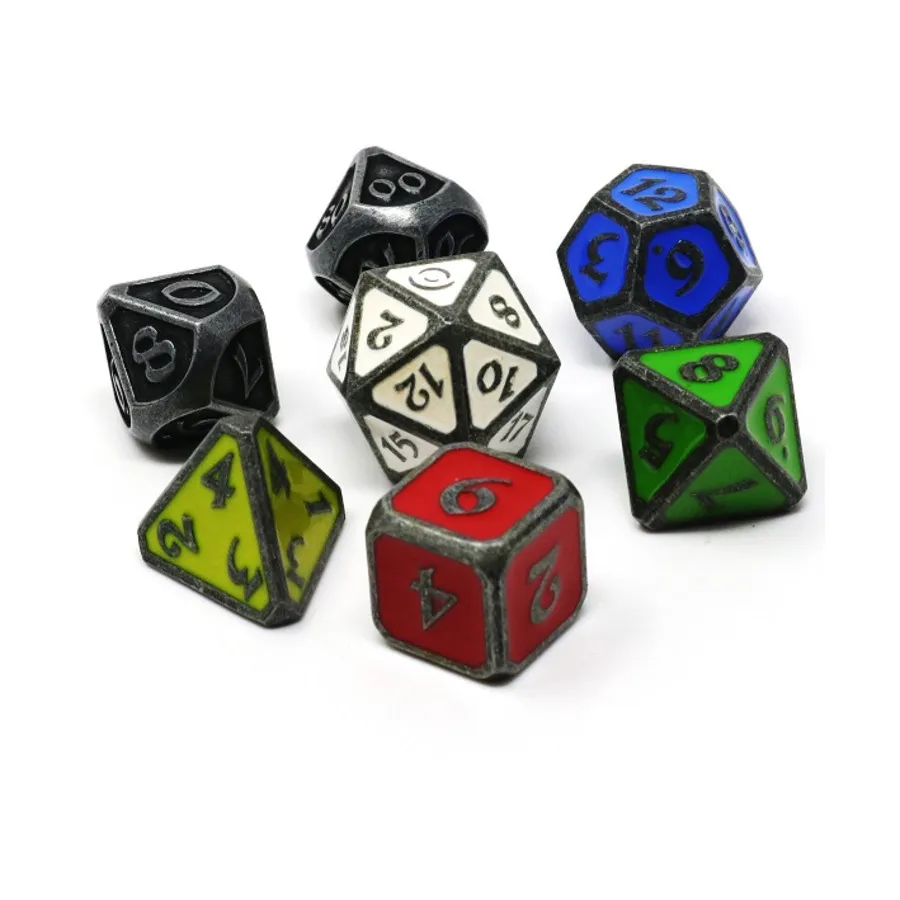 Набор Poly Set — Iron Legacy — Lost Odyssey x Die Hard Dice (7), Metal Poly Dice Sets (Die Hard Dice)
Набор Poly Set — Iron Legacy — Lost Odyssey x Die Hard Dice (7), Metal Poly Dice Sets (Die Hard Dice)
