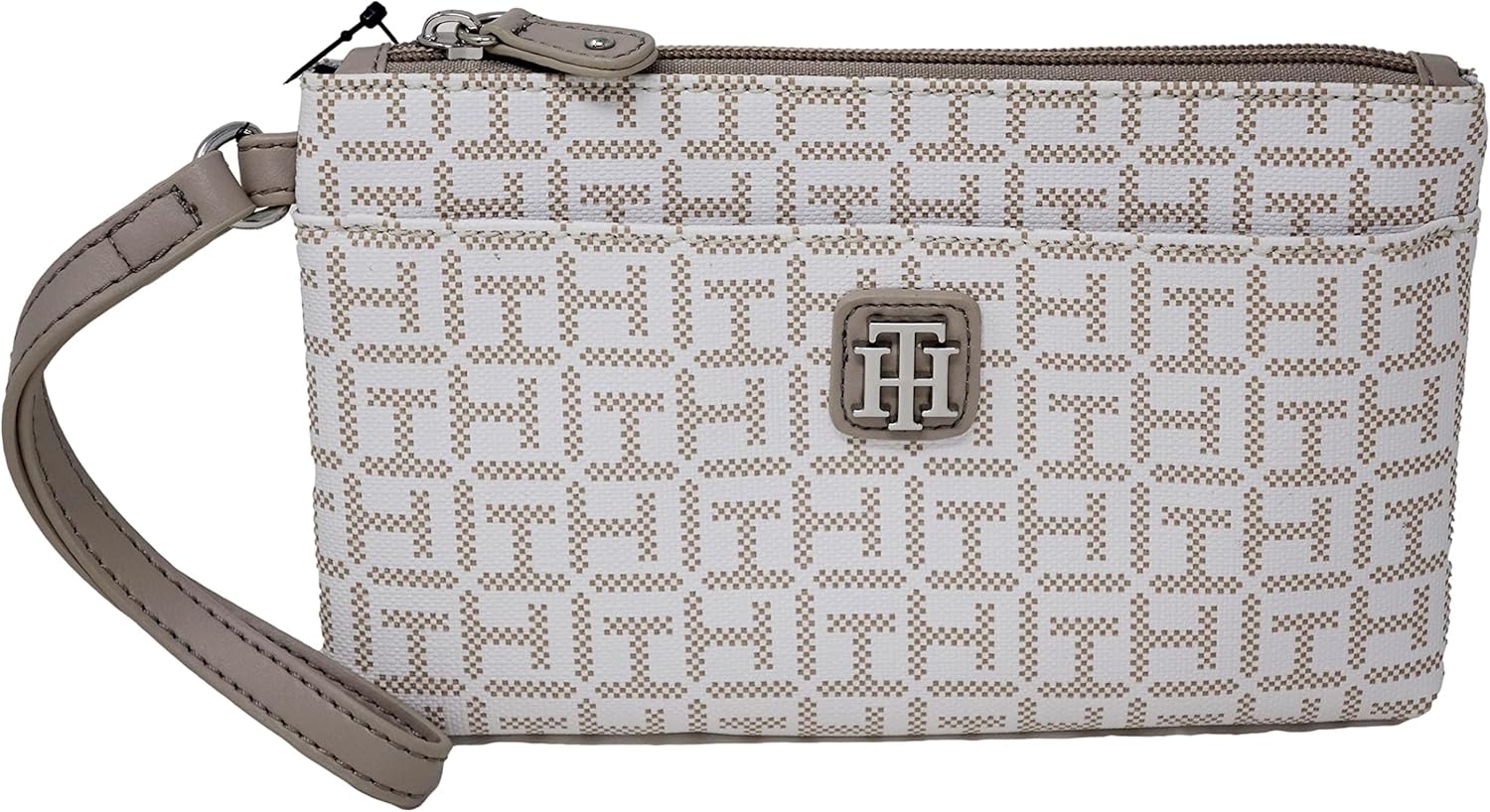 Женский клатч-кошелек с логотипом Tommy Hilfiger среднего размера, White / Tan
Женский клатч-кошелек с логотипом Tommy Hilfiger среднего размера, White / Tan