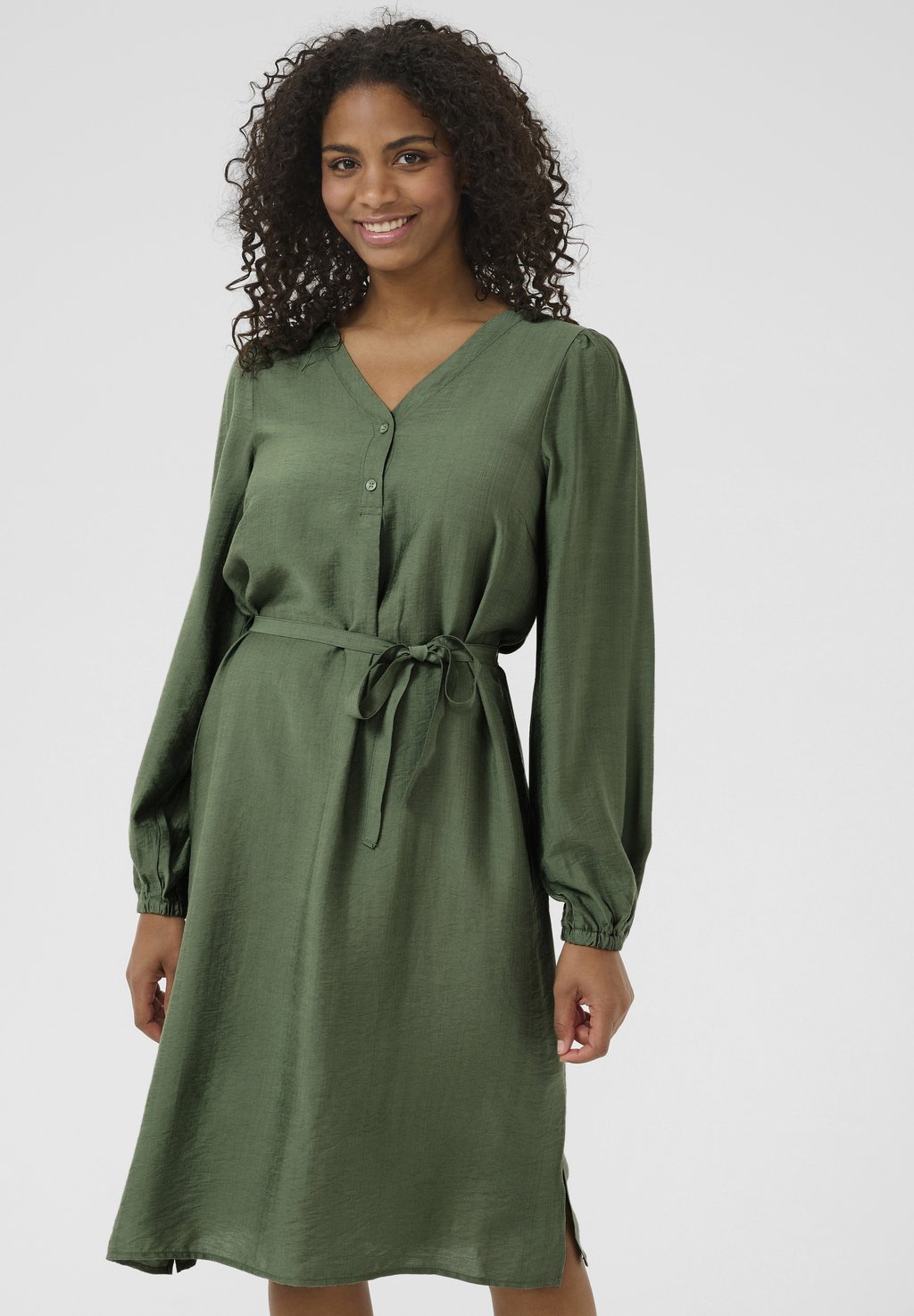 Платье-рубашка LUI Kaffe, зеленый
Платье-рубашка LUI Kaffe, зеленый