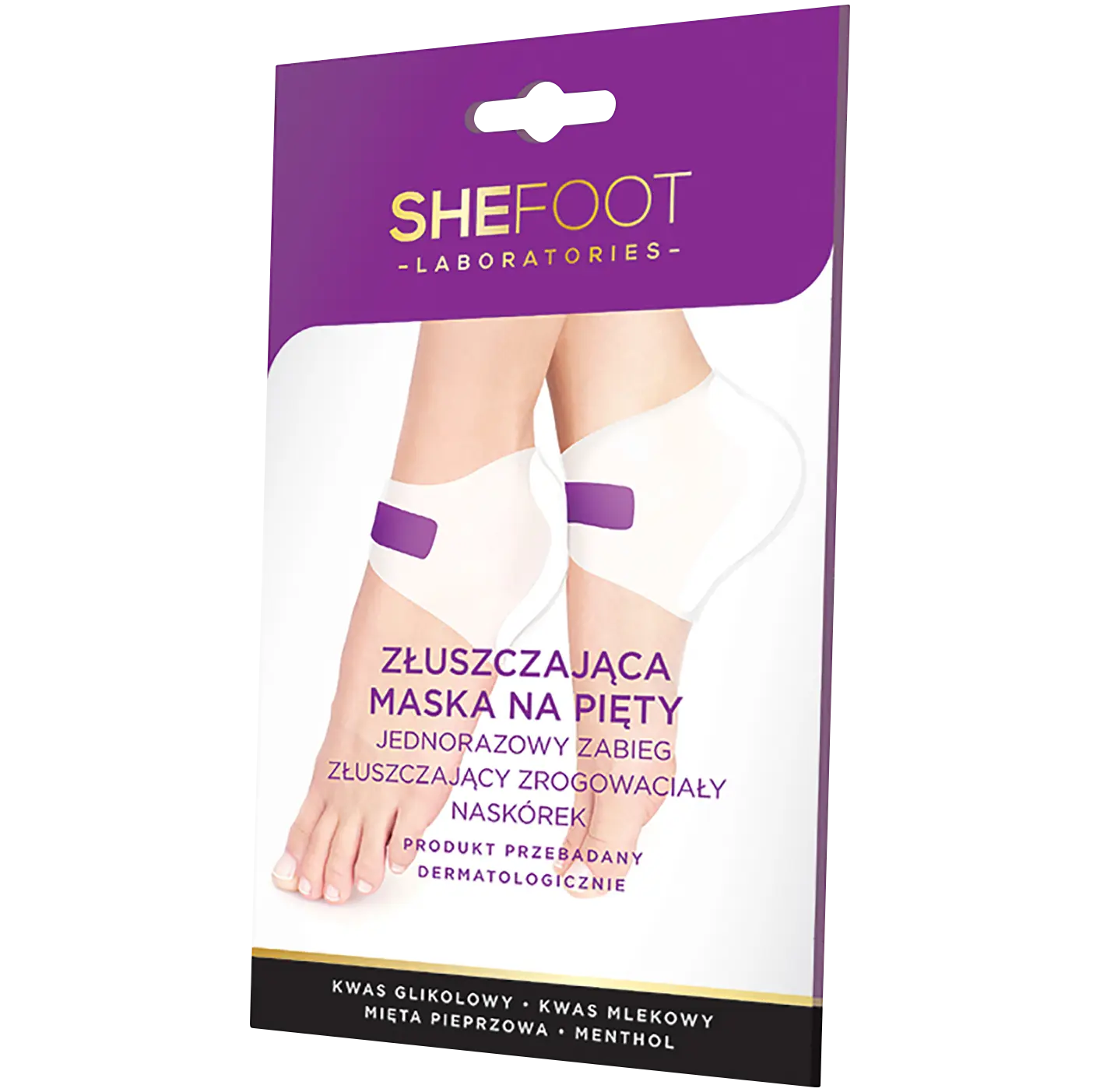 Shefoot отшелушивающая маска для пяток, 1 пара 
Shefoot отшелушивающая маска для пяток, 1 пара