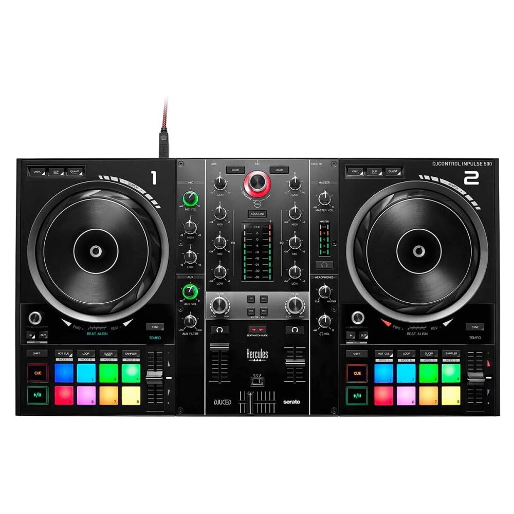 DJ-контроллер Hercules DJ Control Inpulse 500
DJ-контроллер Hercules DJ Control Inpulse 500