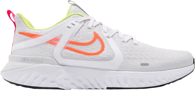 Кроссовки Nike Legend React 2 'Total Orange', серый
Кроссовки Nike Legend React 2 'Total Orange', серый