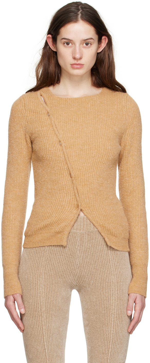 Бежевый Кардиган Le Papier 'La Maille Pau' Jacquemus
Бежевый Кардиган Le Papier 'La Maille Pau' Jacquemus