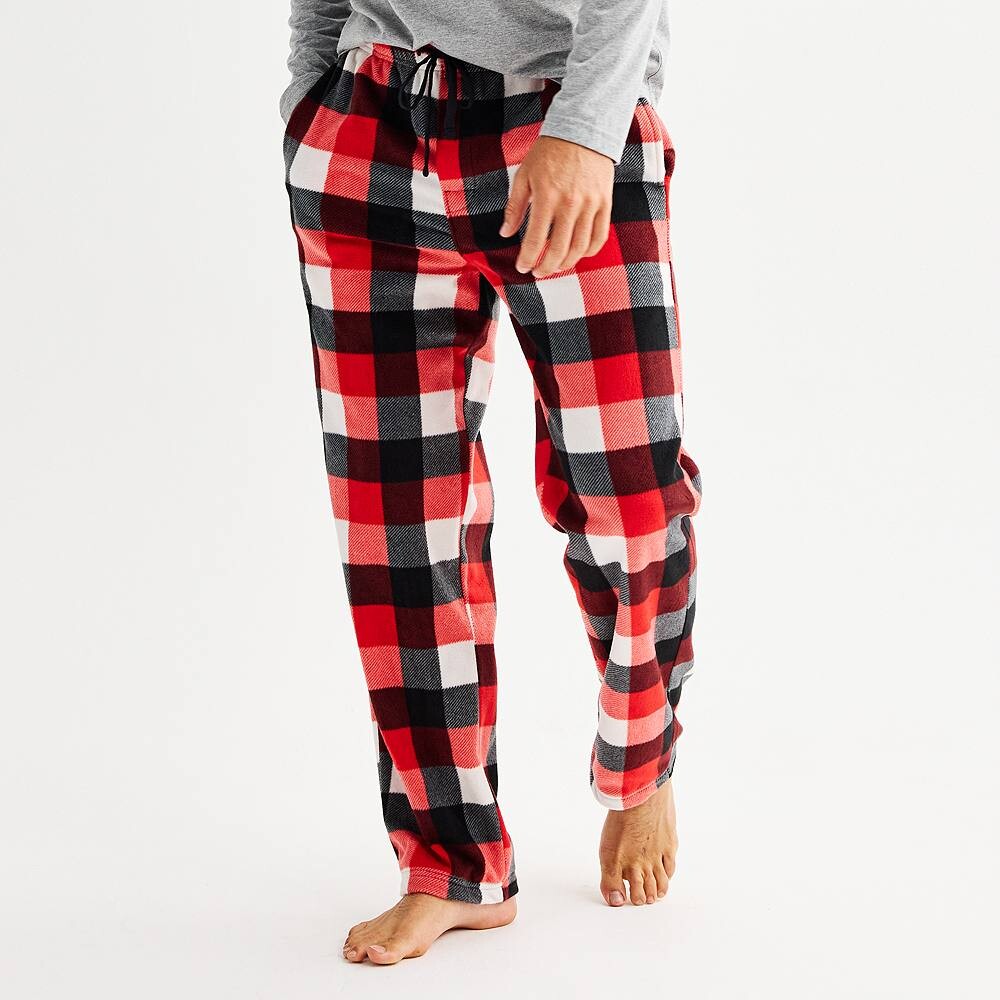 Мужские пижамные брюки из микрофлиса Sonoma Goods For Life, цвет Red Multi Check
Мужские пижамные брюки из микрофлиса Sonoma Goods For Life, цвет Red Multi Check