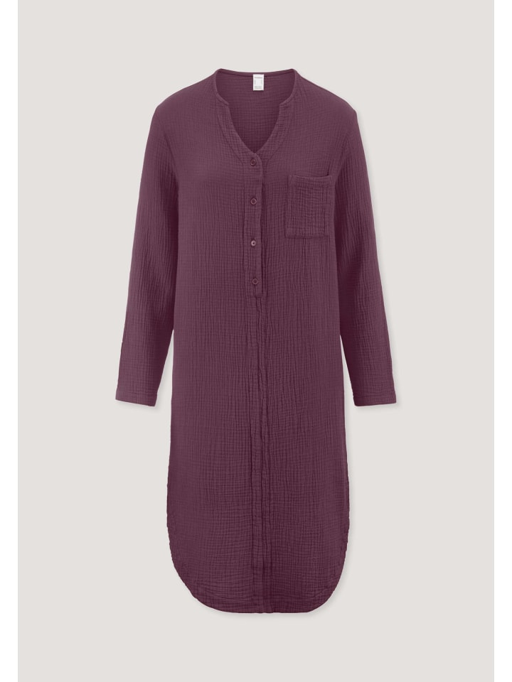 Ночная рубашка цвета ежевики Hessnatur
Ночная рубашка цвета ежевики Hessnatur