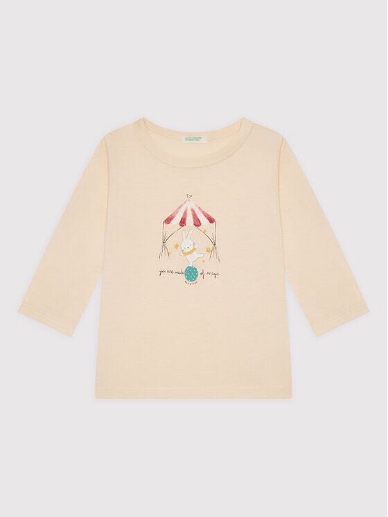 Блуза стандартного кроя United Colors Of Benetton, бежевый
Блуза стандартного кроя United Colors Of Benetton, бежевый