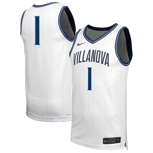 Мужская белая баскетбольная майка villanova wildcats #1 retro replica Nike
Мужская белая баскетбольная майка villanova wildcats #1 retro replica Nike