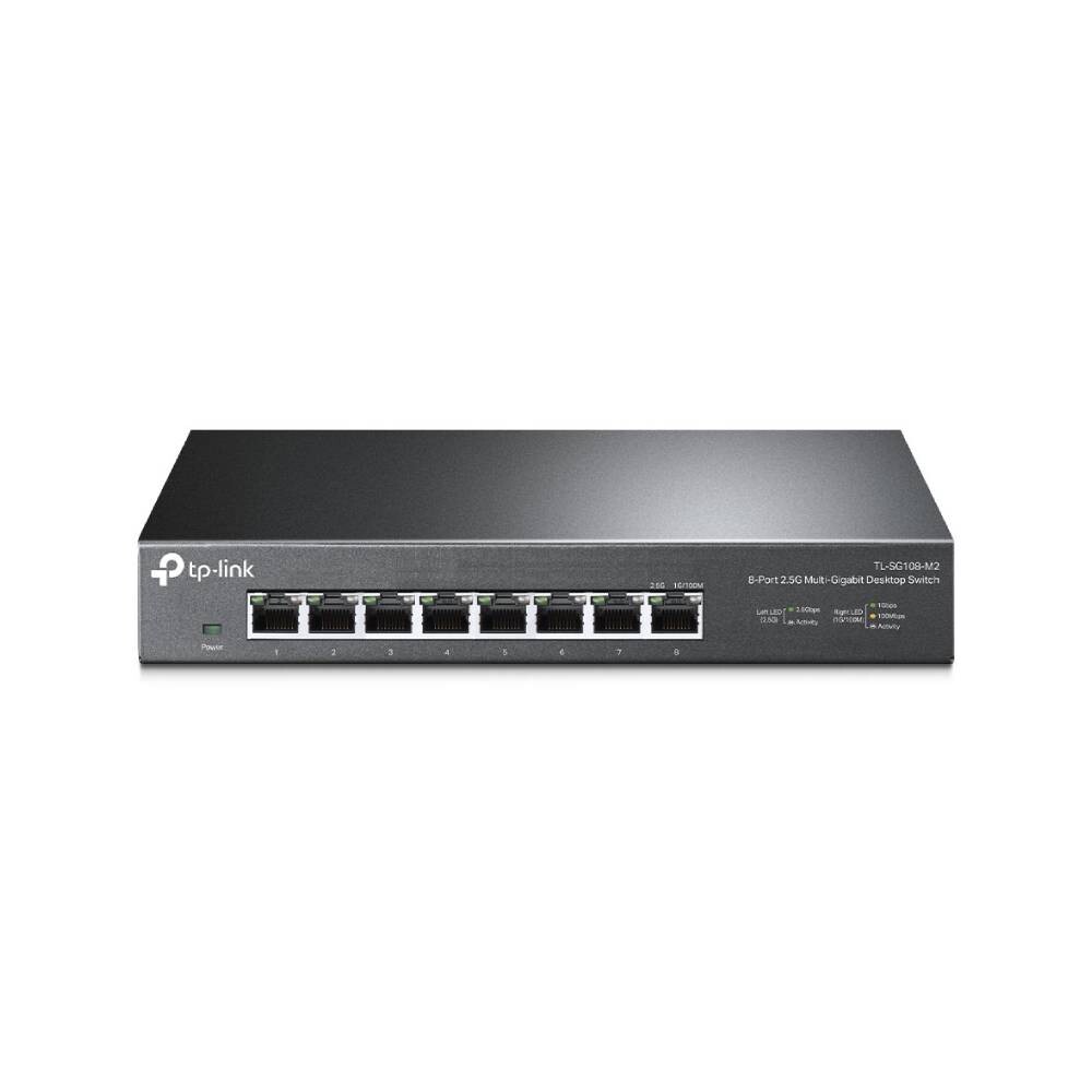 Коммутатор TP-Link TL-SG108-M2
Коммутатор TP-Link TL-SG108-M2