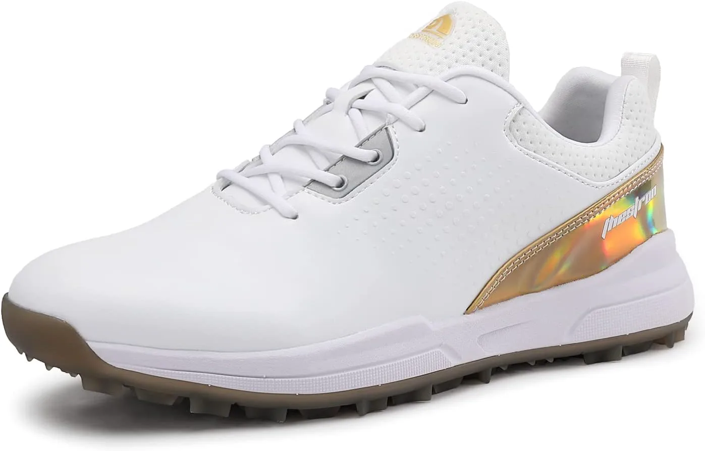 Профессиональные мужские гольф туфли, удобные без шипов, для игры в гольф на улице, спортивные кроссовки для ходьбы Ifrich, белый
Профессиональные мужские гольф туфли, удобные без шипов, для игры в гольф на улице, спортивные кроссовки для ходьбы Ifrich, белый