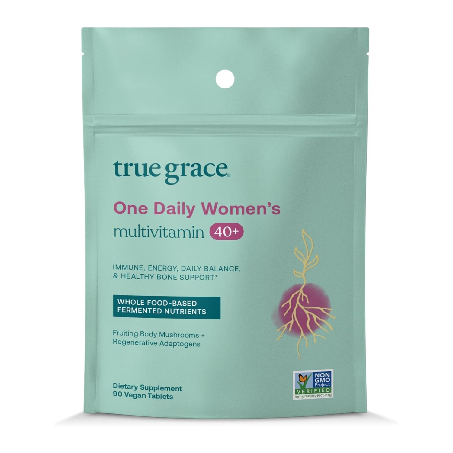 Мультивитамины True Grace One Daily Women’s 40+, 90 таблеток
Мультивитамины True Grace One Daily Women’s 40+, 90 таблеток