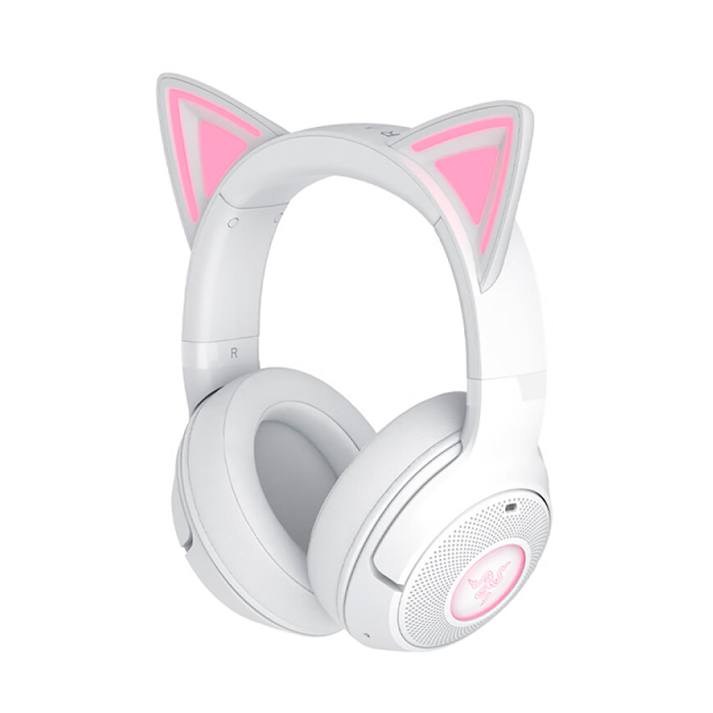 Гарнитура игровая Razer Kraken Kitty V2 BT, белый
Гарнитура игровая Razer Kraken Kitty V2 BT, белый