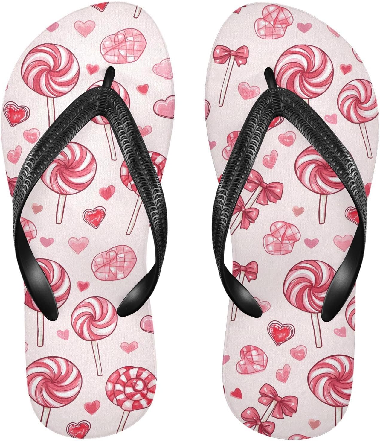 Вьетнамки с узором леденцов для пляжа, летние повседневные сандалии для женщин и мужчин 20860743 Kfbe, Lollipops
Вьетнамки с узором леденцов для пляжа, летние повседневные сандалии для женщин и мужчин 20860743 Kfbe, Lollipops