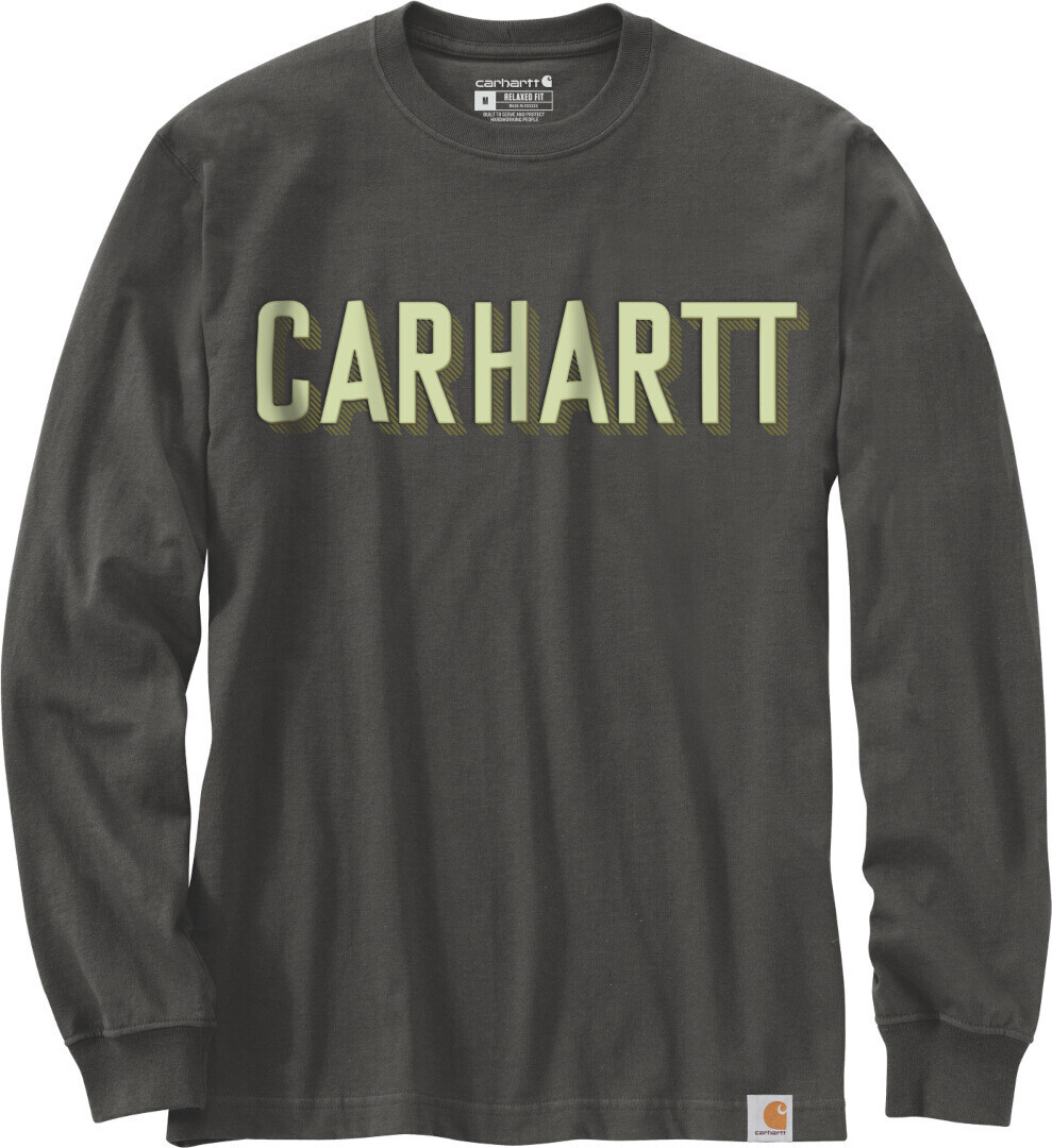 Рубашка с длинным рукавом Carhartt Workwear Logo, серый
Рубашка с длинным рукавом Carhartt Workwear Logo, серый