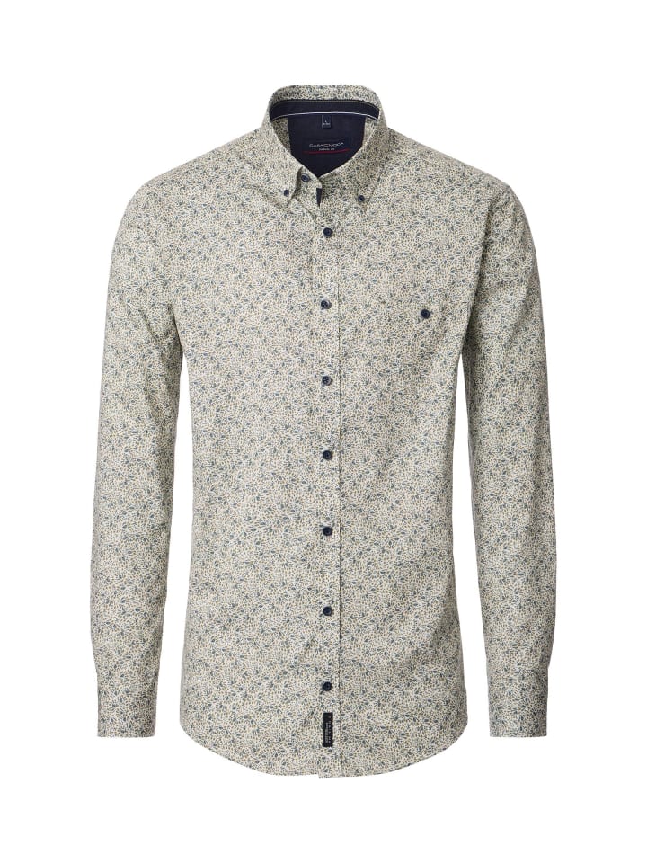 CASAMODA Повседневная рубашка зеленого цвета
CASAMODA Повседневная рубашка зеленого цвета