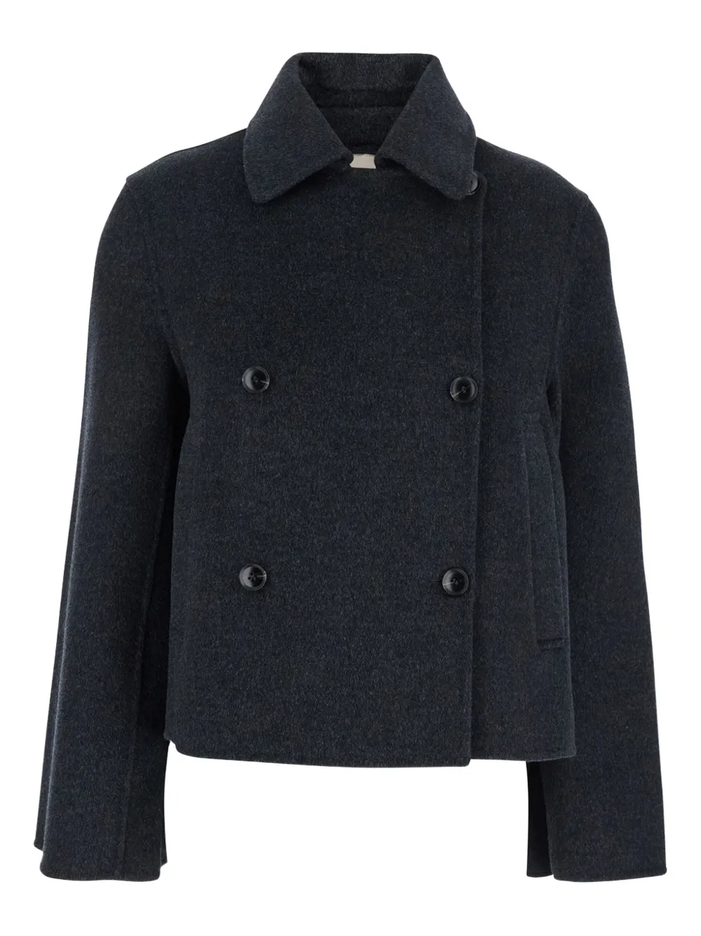 Двубортная куртка с расклешенными рукавами Semicouture, серый
Двубортная куртка с расклешенными рукавами Semicouture, серый