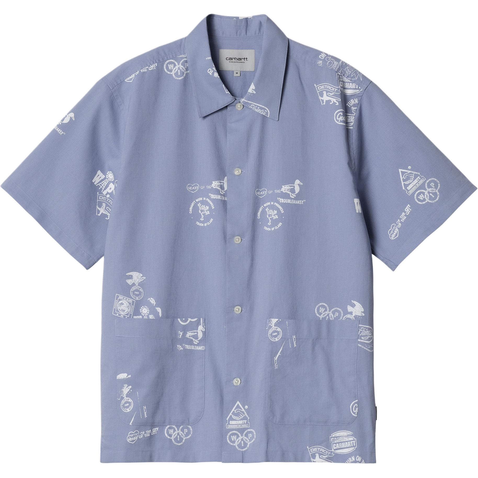 Рубашка Stamp Carhartt WIP, синий
Рубашка Stamp Carhartt WIP, синий