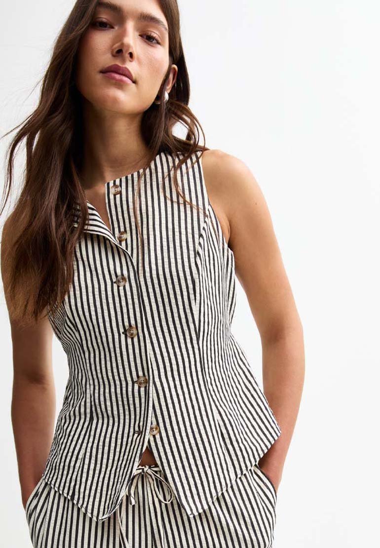 Жилет STRIPED CREW NECK New Look, черный
Жилет STRIPED CREW NECK New Look, черный