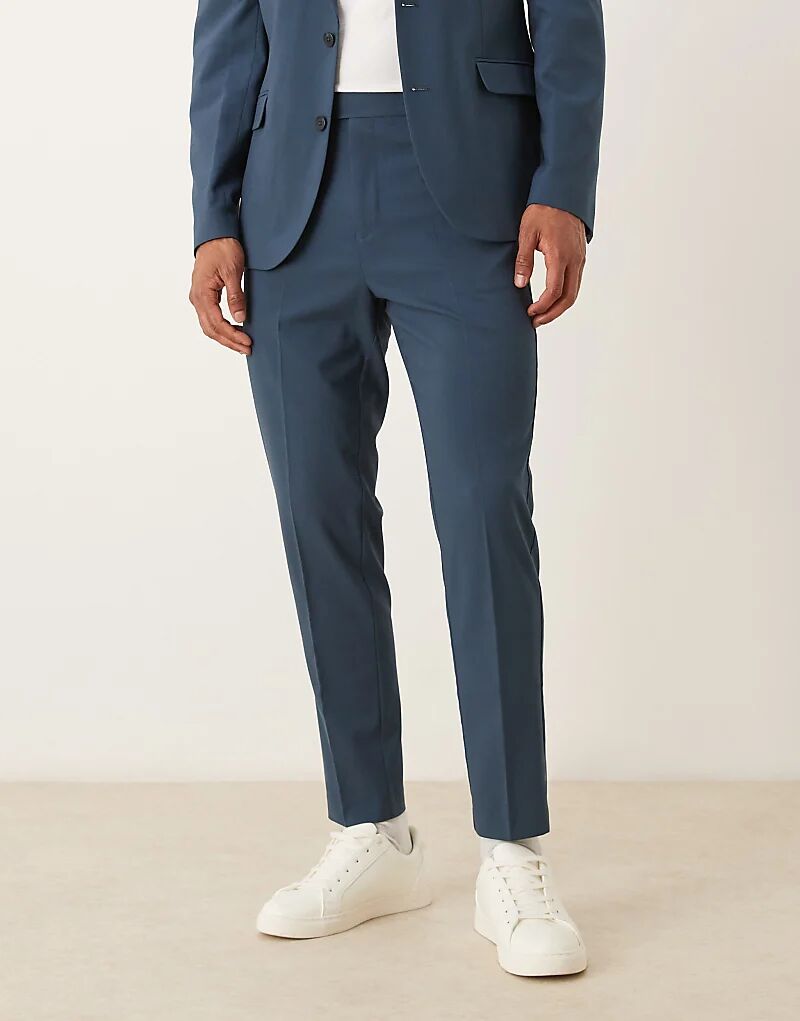 Зауженные брюки ASOS DESIGN темно-синего цвета
Зауженные брюки ASOS DESIGN темно-синего цвета