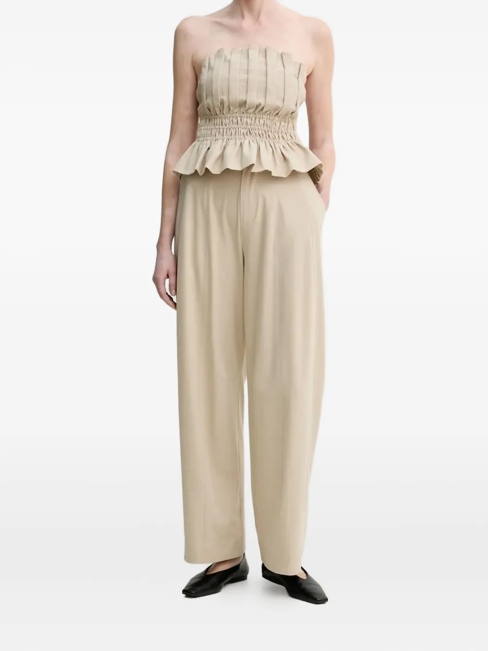 Прямые брюки со складками Isabelle Blanche, нейтральный
Прямые брюки со складками Isabelle Blanche, нейтральный