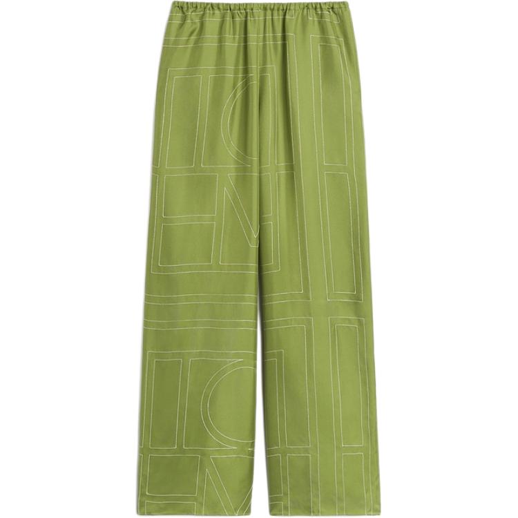 Totême брюки прямого кроя с монограммой TOTEME, зеленый
Totême брюки прямого кроя с монограммой TOTEME, зеленый