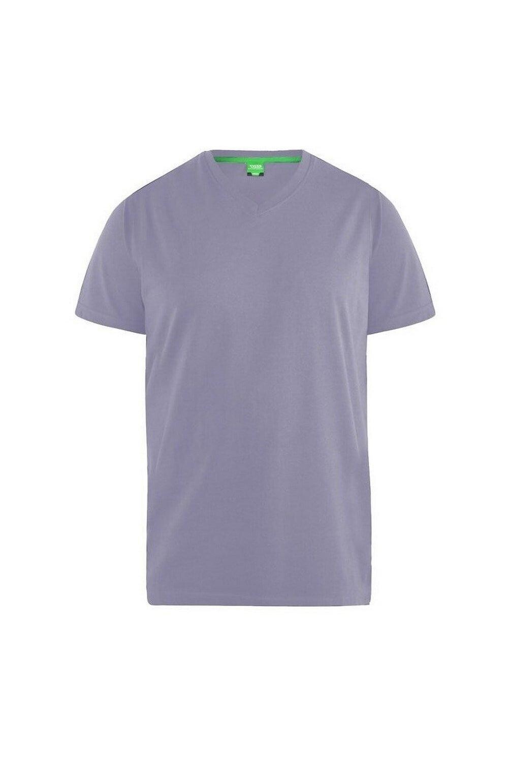 Хлопковая футболка Signature 2 King Size с V-образным вырезом Duke Clothing, фиолетовый
Хлопковая футболка Signature 2 King Size с V-образным вырезом Duke Clothing, фиолетовый