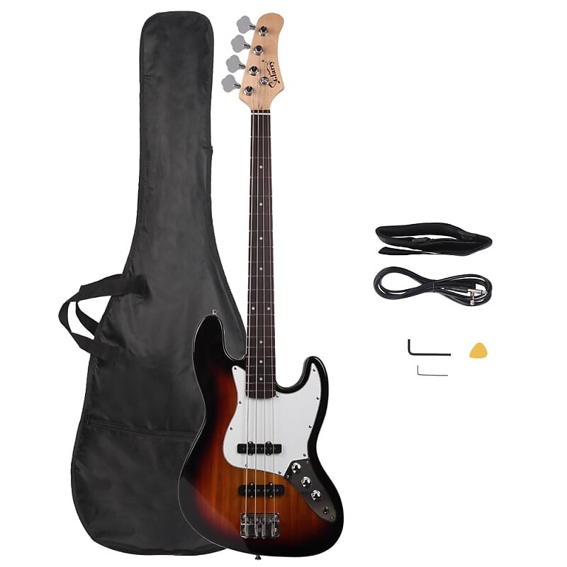 Басс гитара Glarry Electric GJazz Bass Guitar Cord Wrench Tool 2020s - Sunset Color
Басс гитара Glarry Electric GJazz Bass Guitar Cord Wrench Tool 2020s - Sunset Color