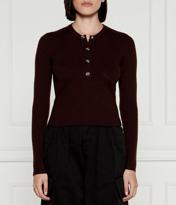 Свитер женский Pinko на пуговицах, коричневый
Свитер женский Pinko на пуговицах, коричневый