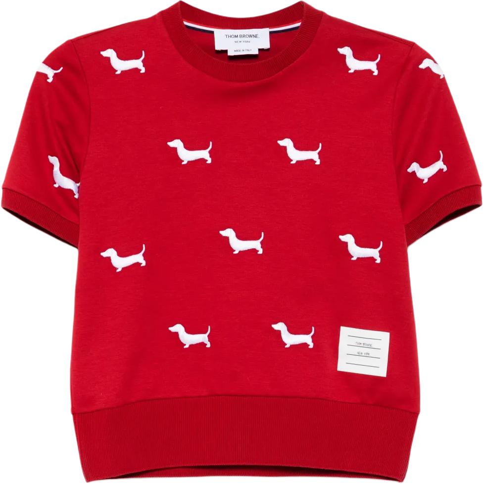 Топ Short sleeve Rib cuff Tee THOM BROWNE, красный
Топ Short sleeve Rib cuff Tee THOM BROWNE, красный
