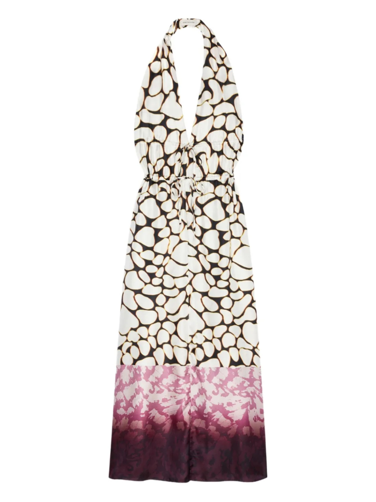 DRIES VAN NOTEN платье макси с абстрактным принтом, нейтральный
DRIES VAN NOTEN платье макси с абстрактным принтом, нейтральный