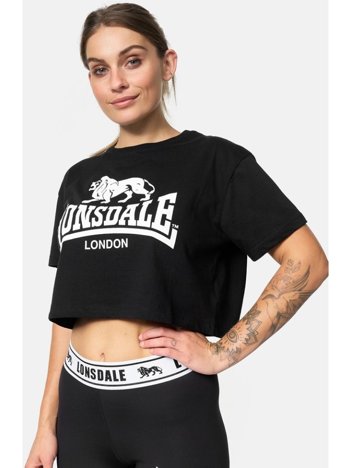 Футболка Lonsdale Shirt, черный 
Футболка Lonsdale Shirt, черный
